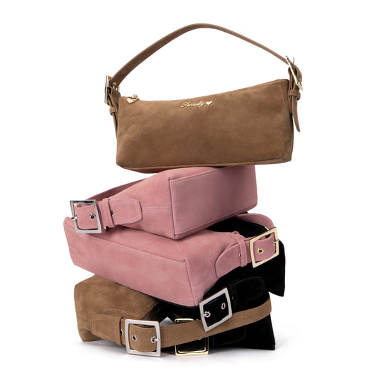 sweetly suede bag