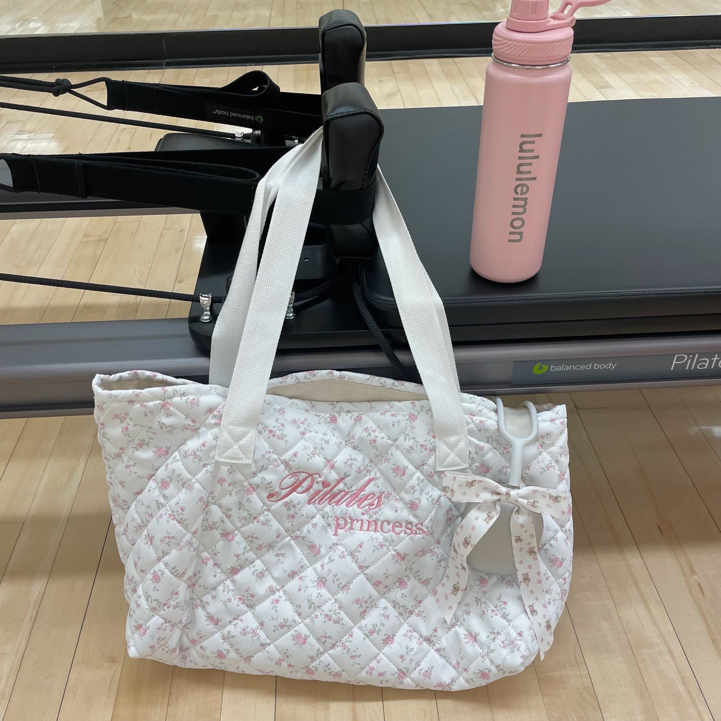 pilates princess tote bag