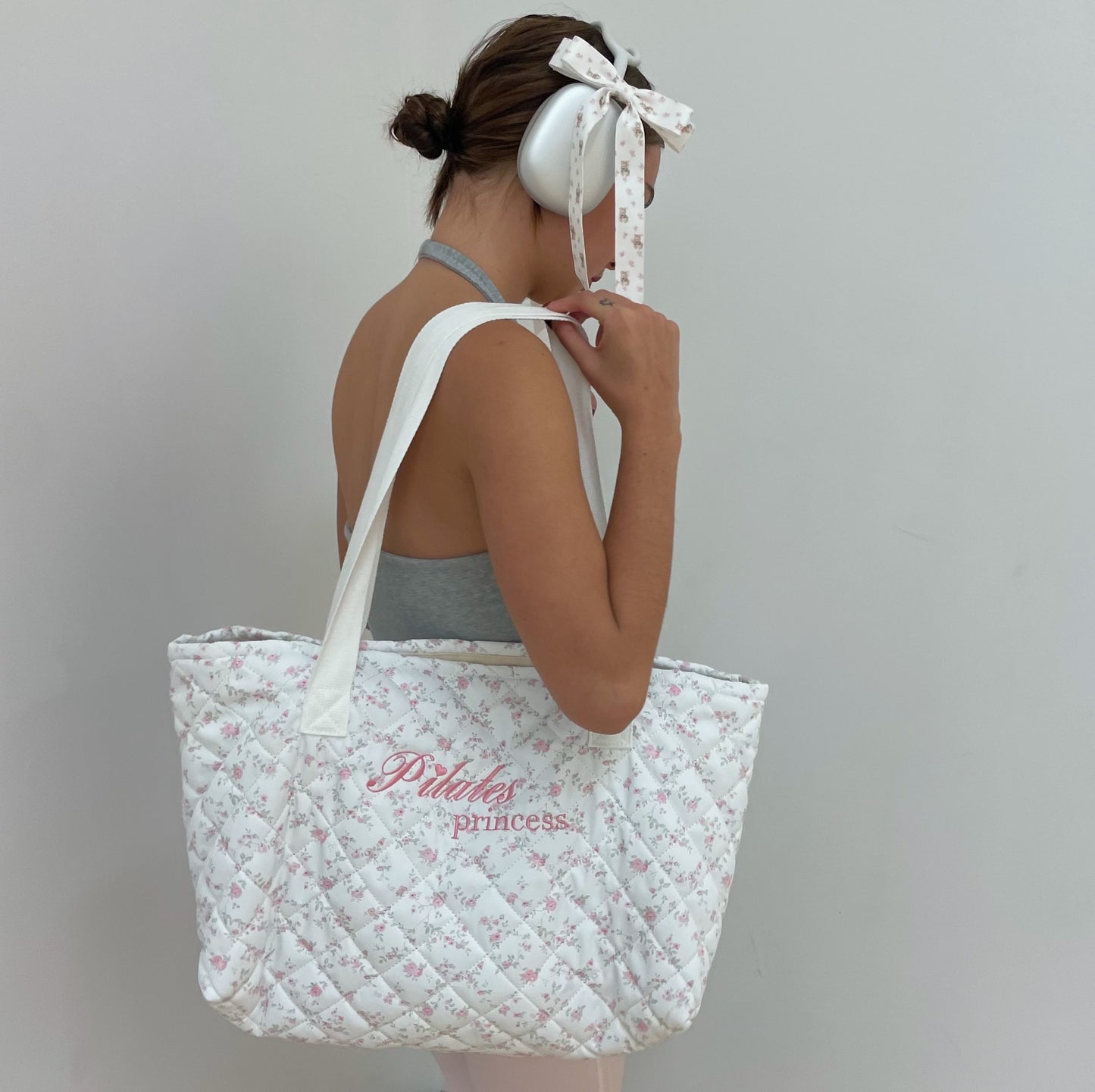 pilates princess tote bag
