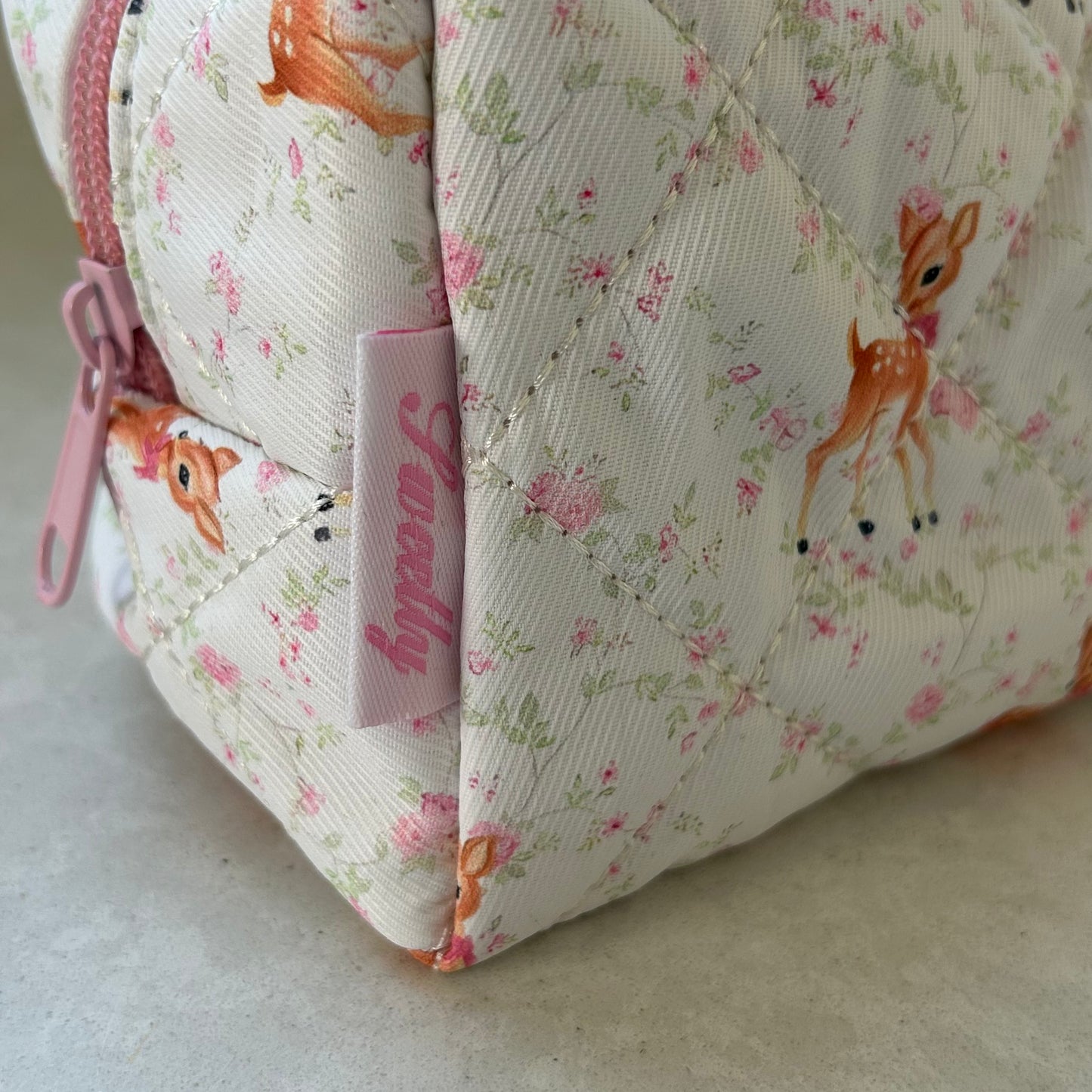 mini sweetly deer beauty bag