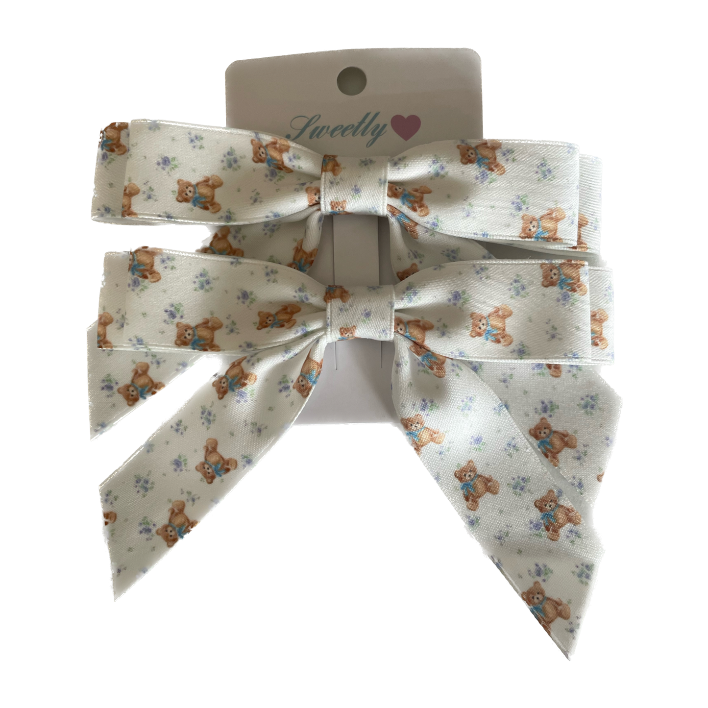 sweetly bear bow set