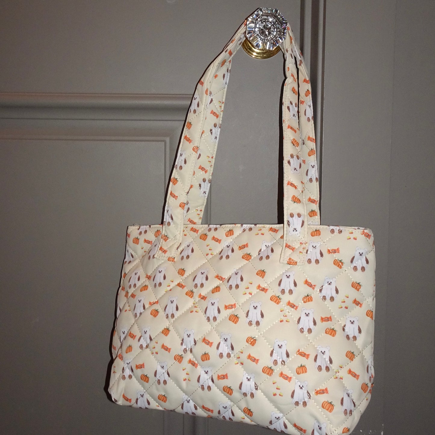 fall mini tote bag