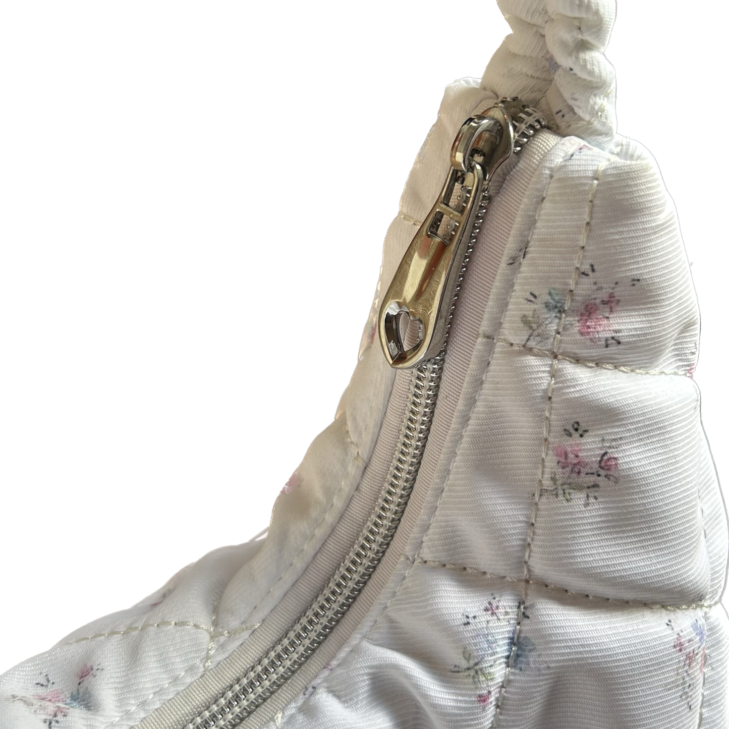small cotton candy flower shoulder bag