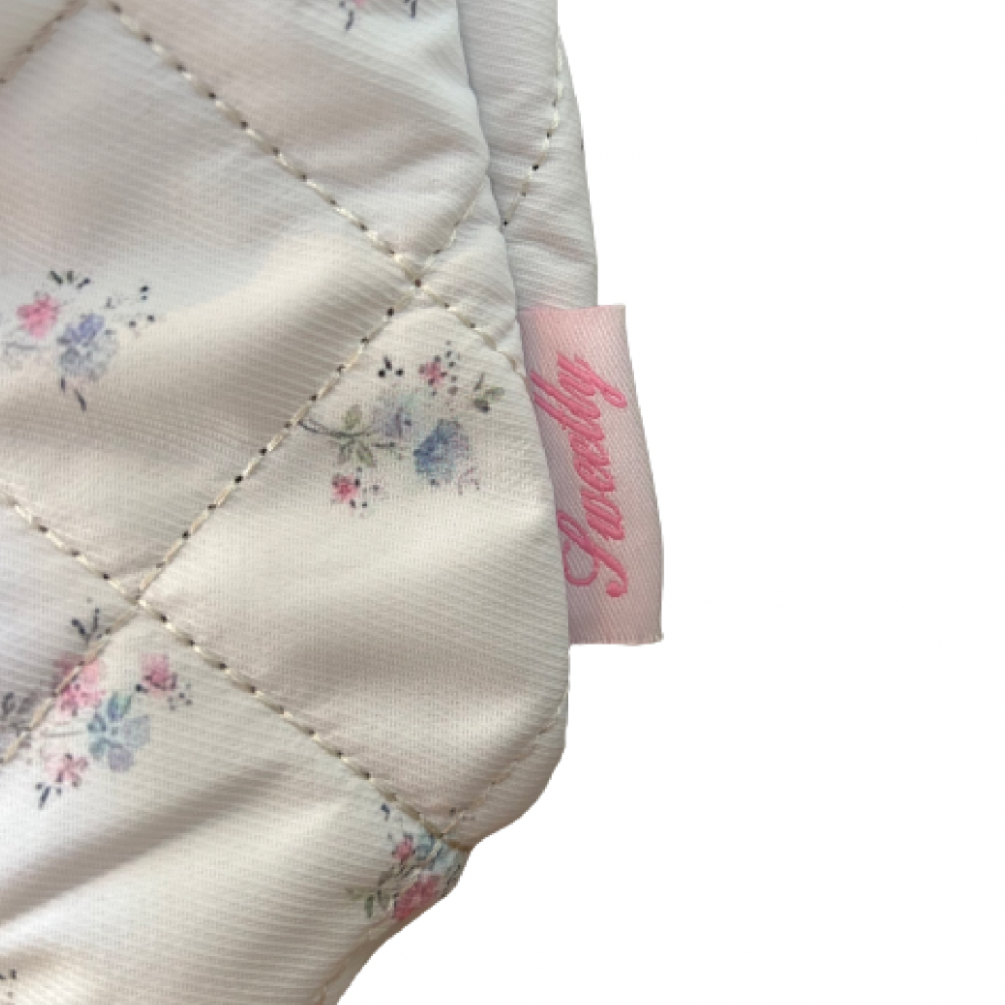 small cotton candy flower shoulder bag