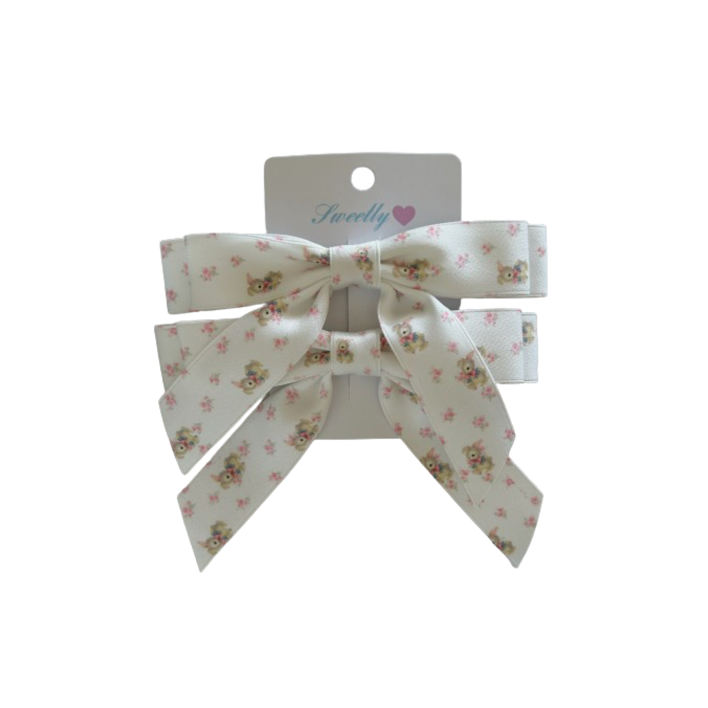 sweetly bunny bow set