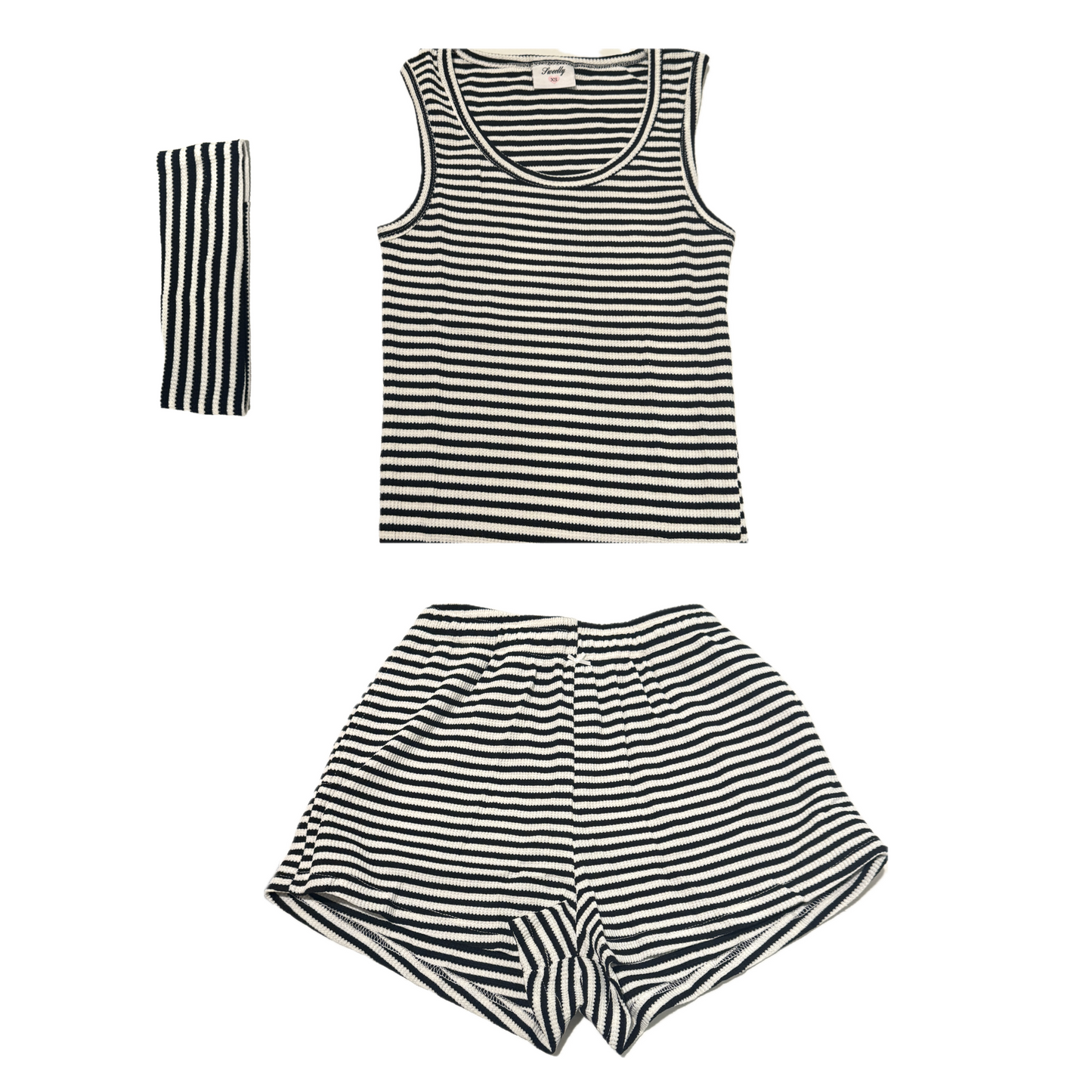 sweet striped lounge set