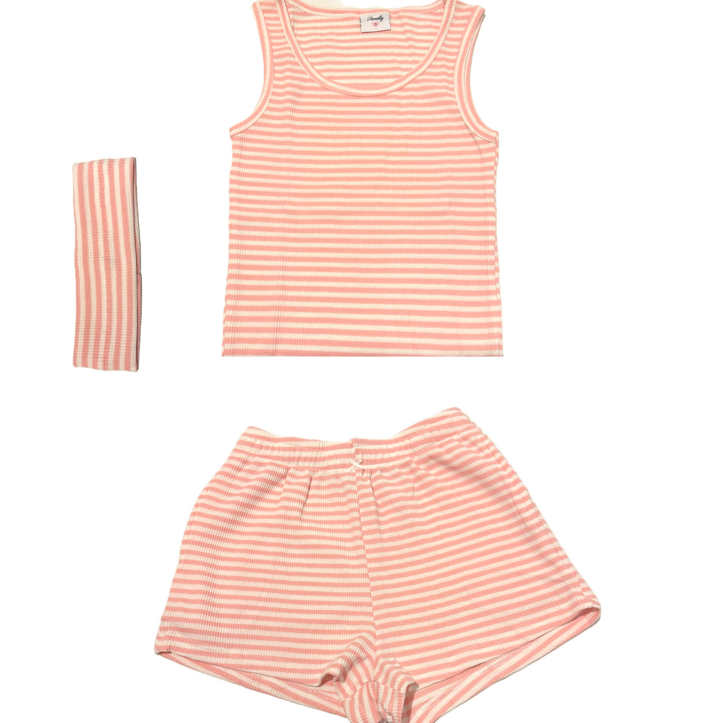 sweet striped lounge set