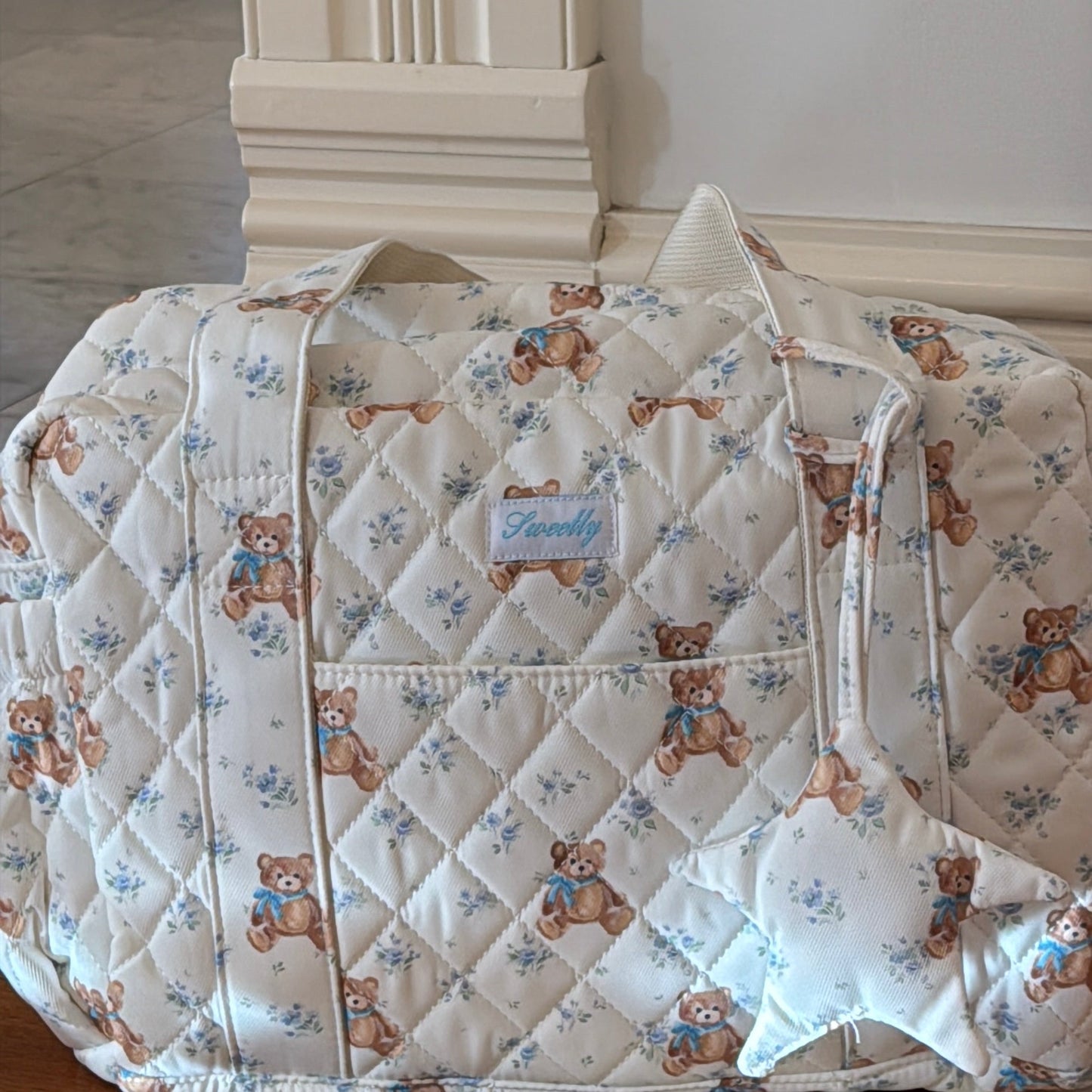 sweetly bear diaper bag