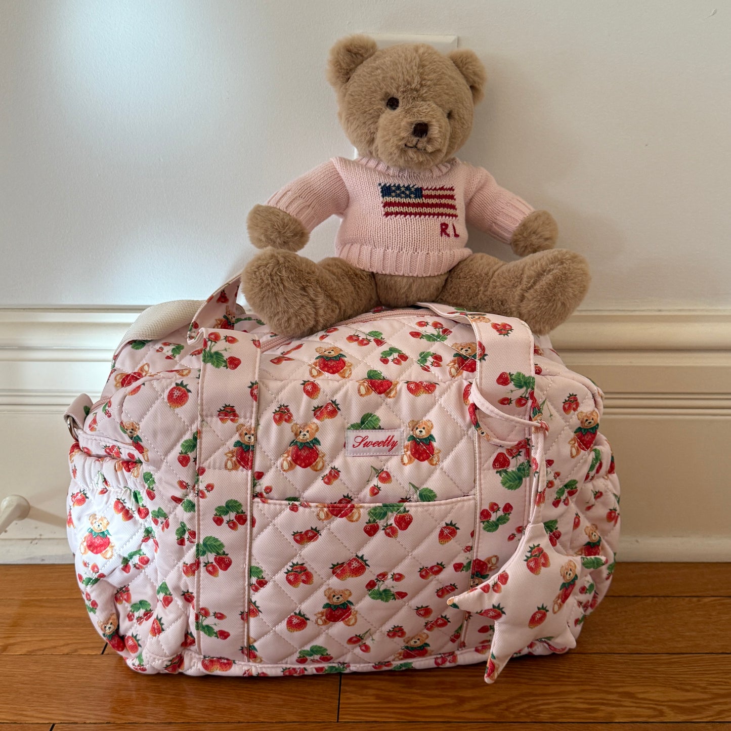 sweetly bear diaper bag