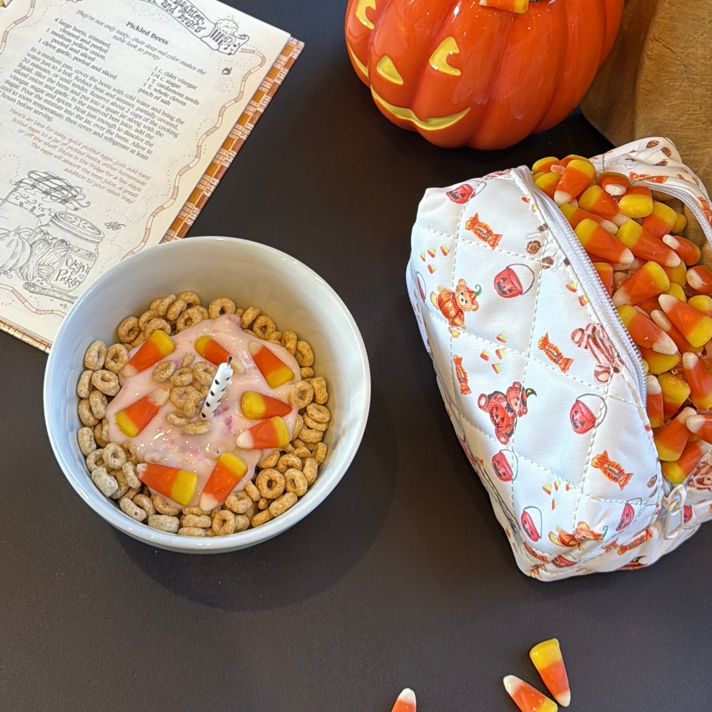 mini pouch - sweetly fall bears