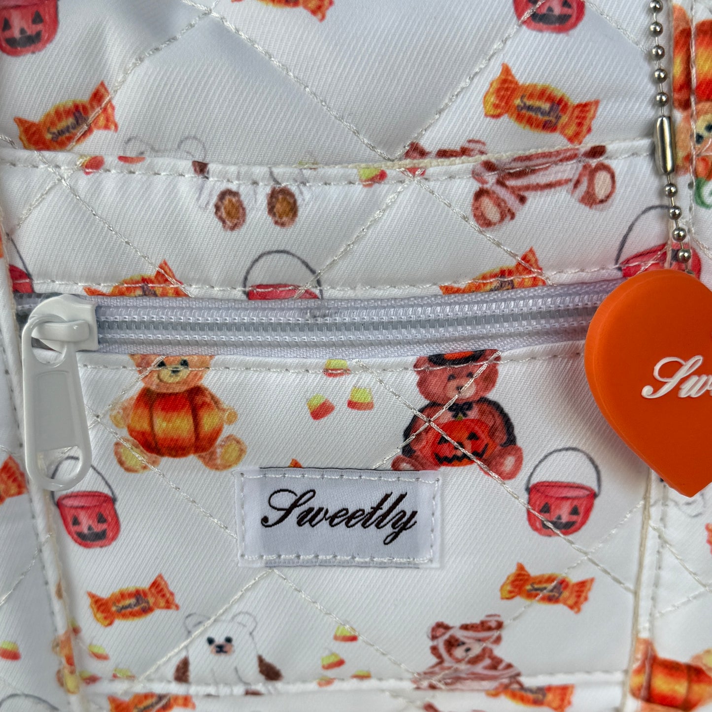 sweetly fall bear handbag