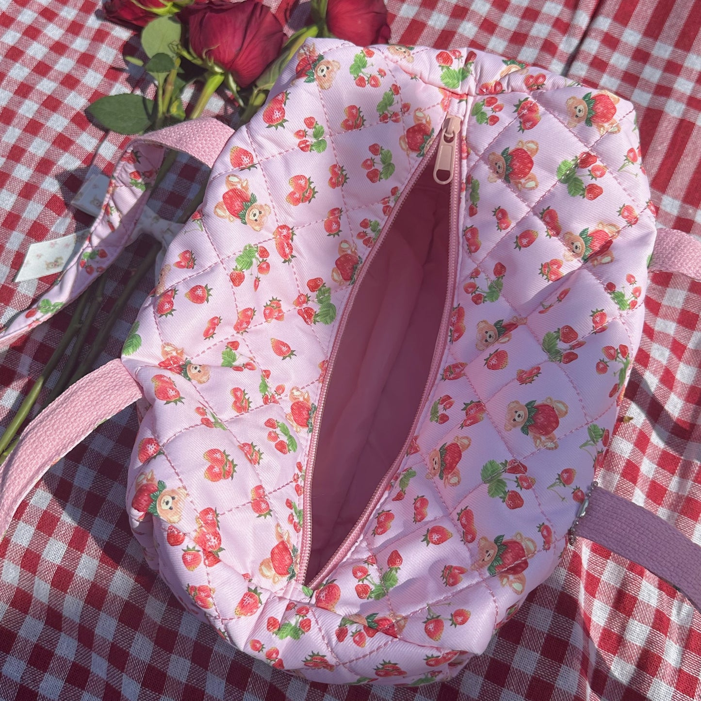 strawberry bear handbag