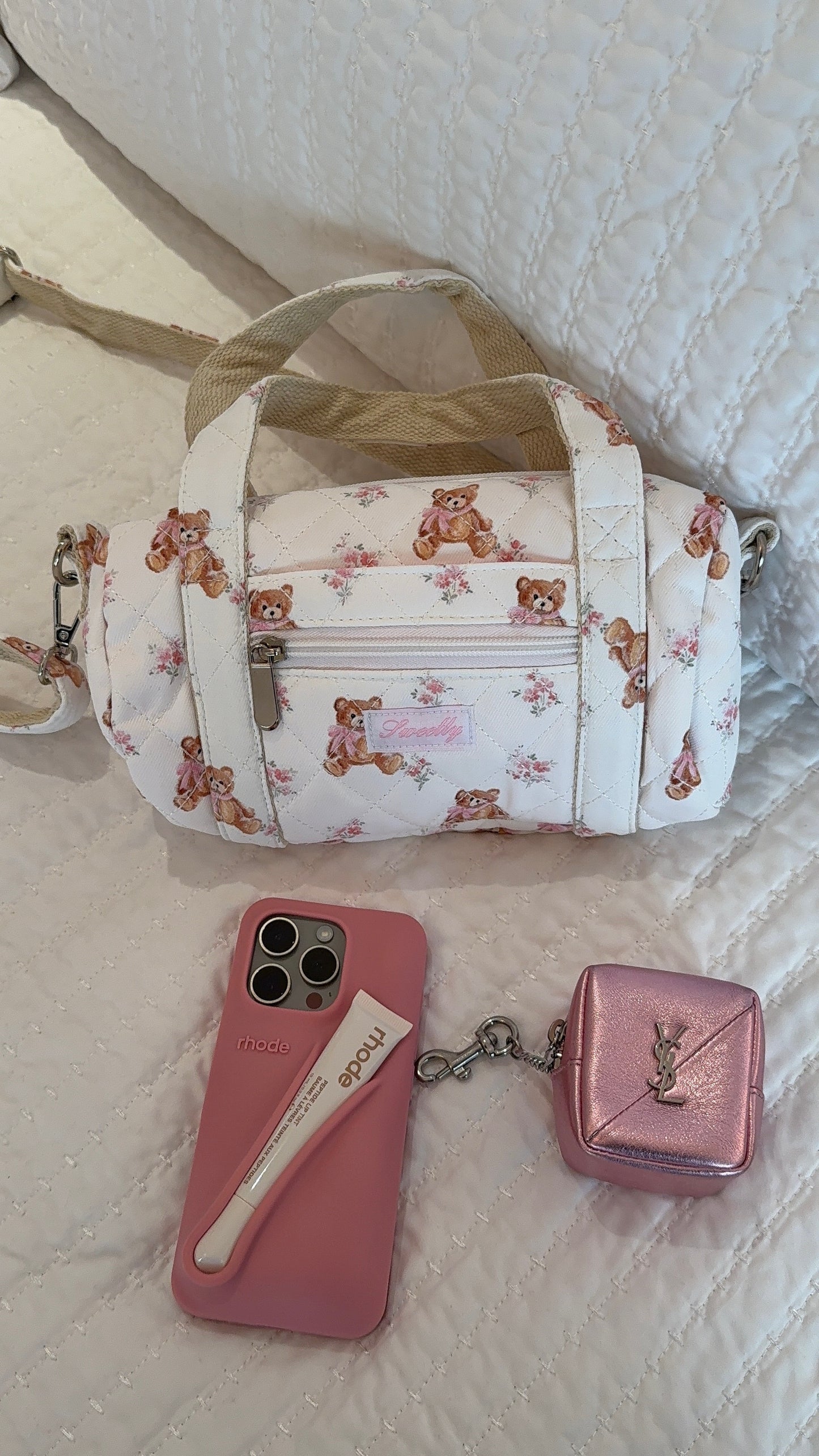 mini crossbody barrel bag