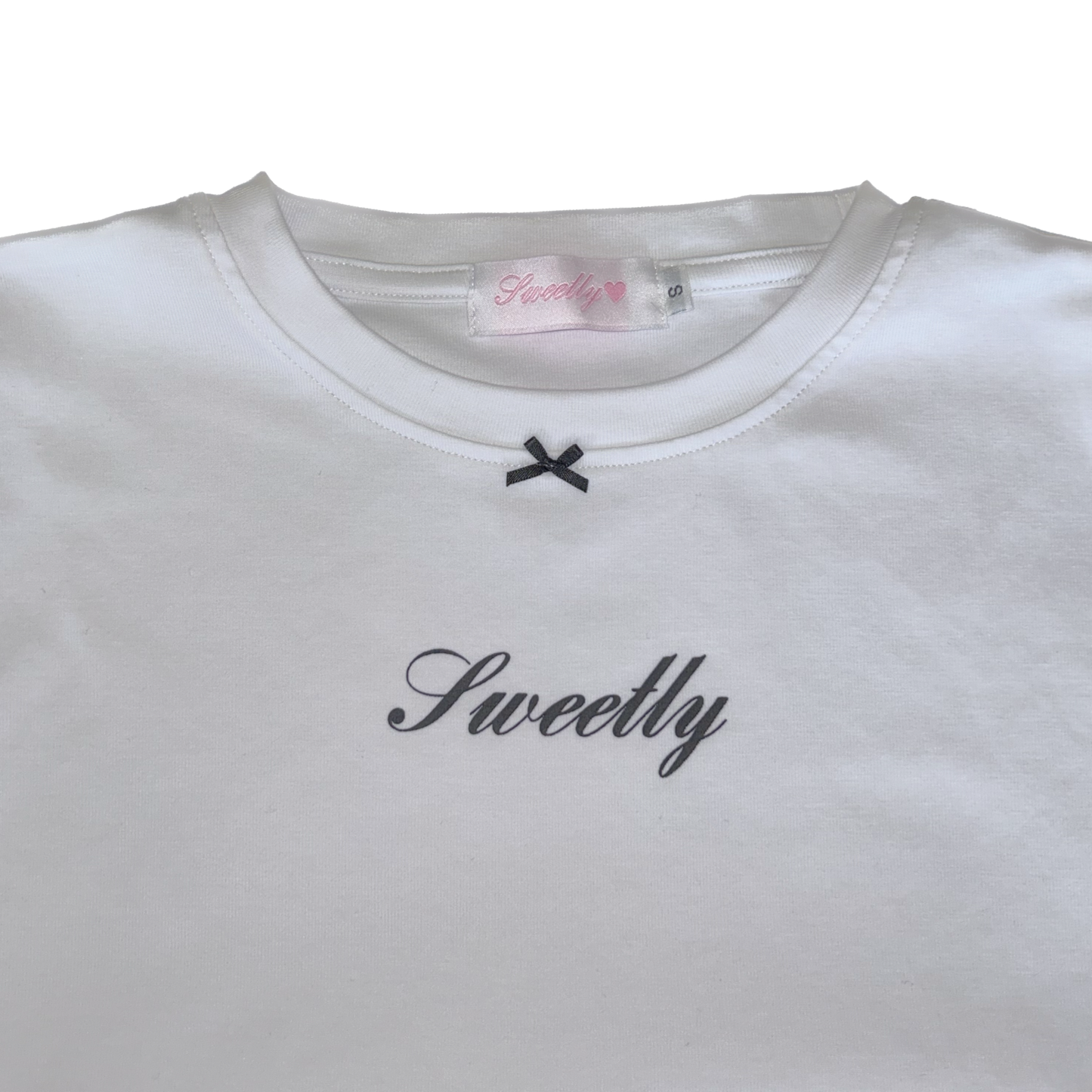 sweetly logo tee