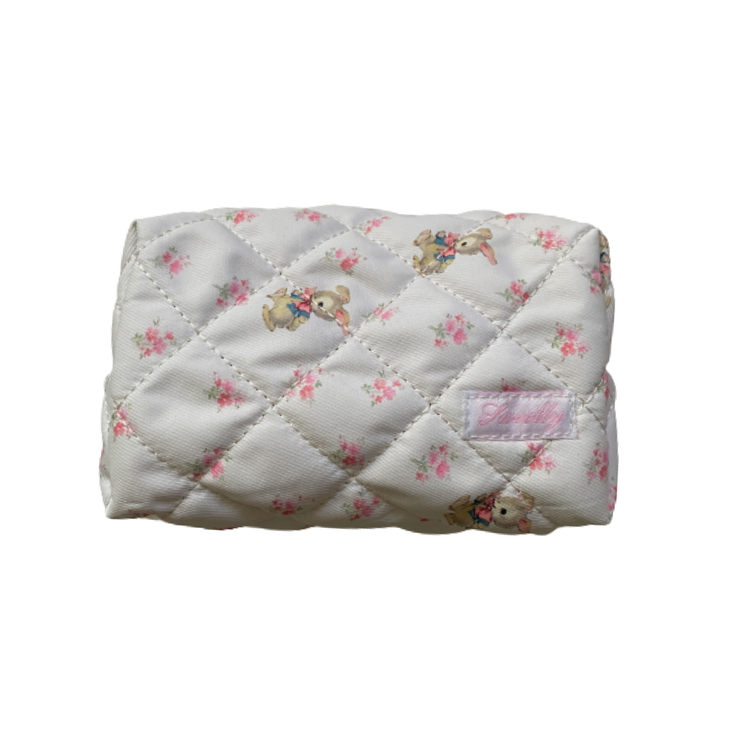 mini bunny beauty bag