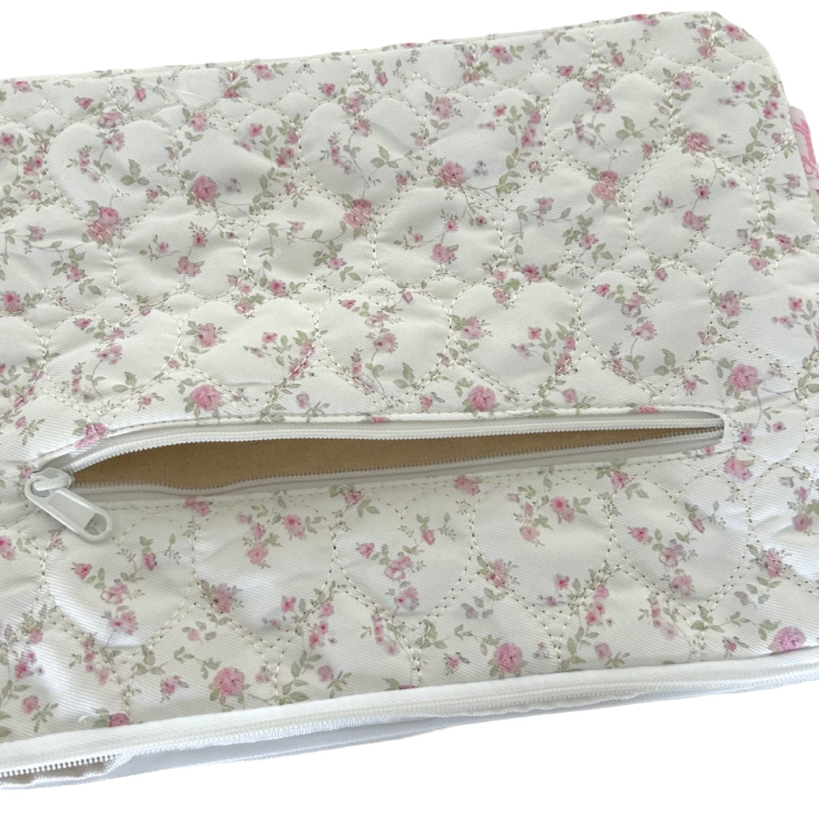 floral garden laptop pouch