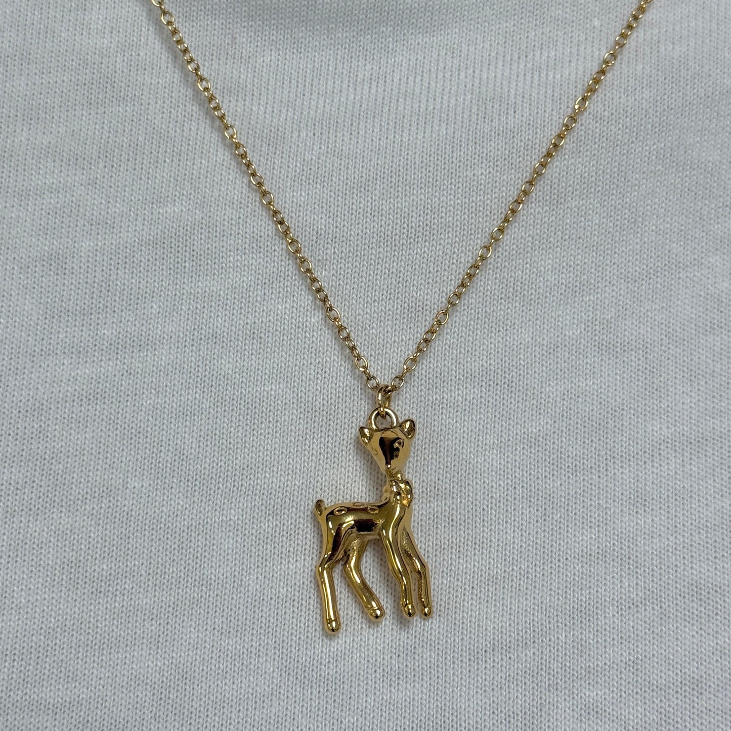 deer necklace