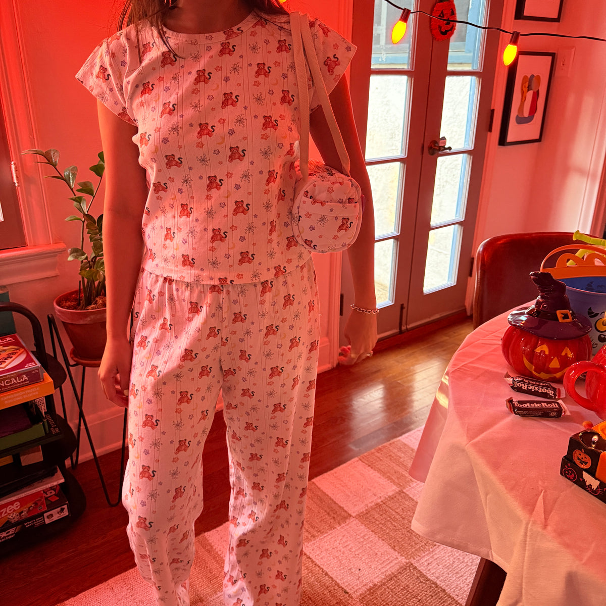 pre order kitten bear pj pants