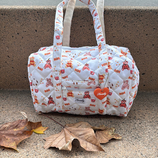 sweetly fall bear handbag