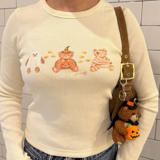 the three little bears waffle shirt