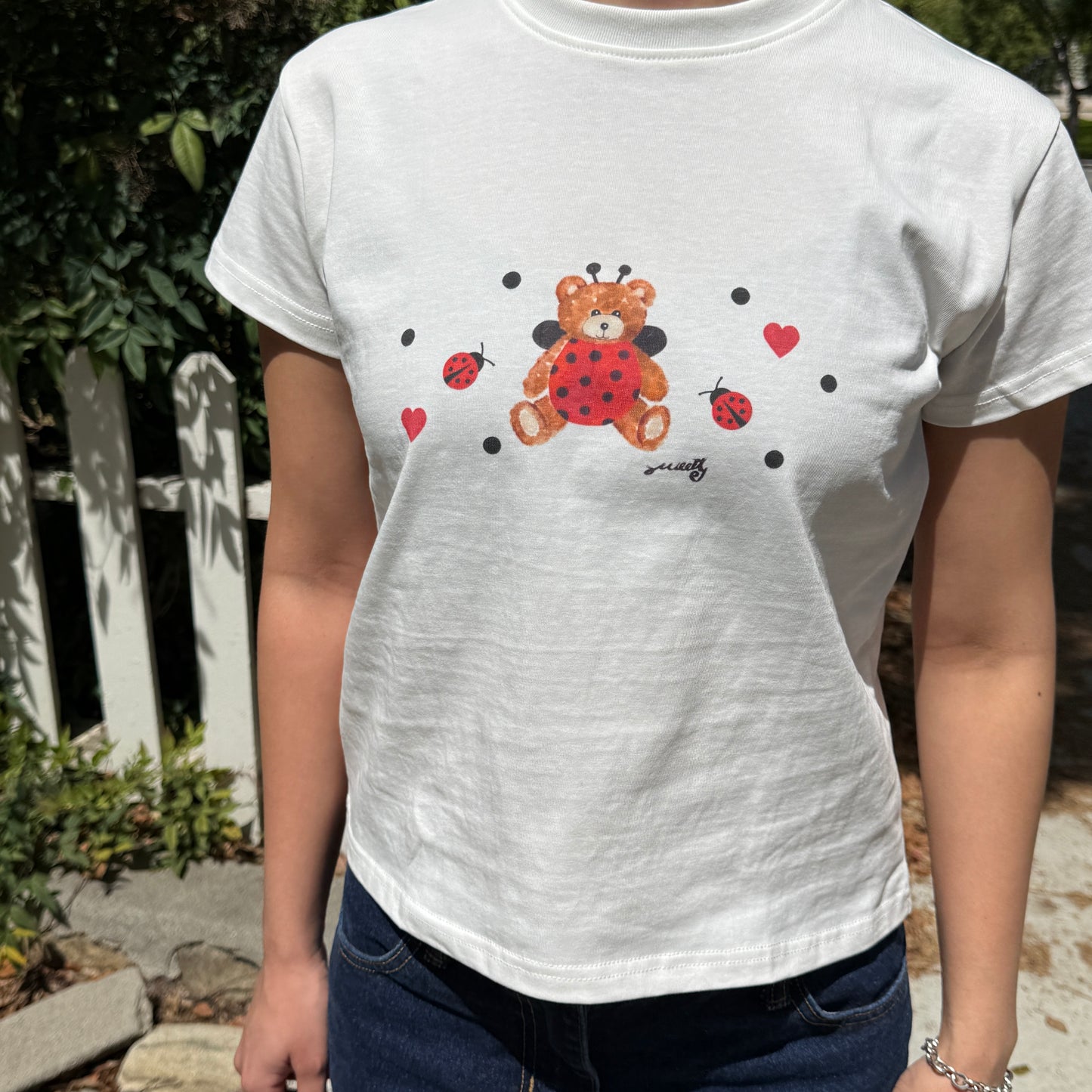 bear ladybug shirt