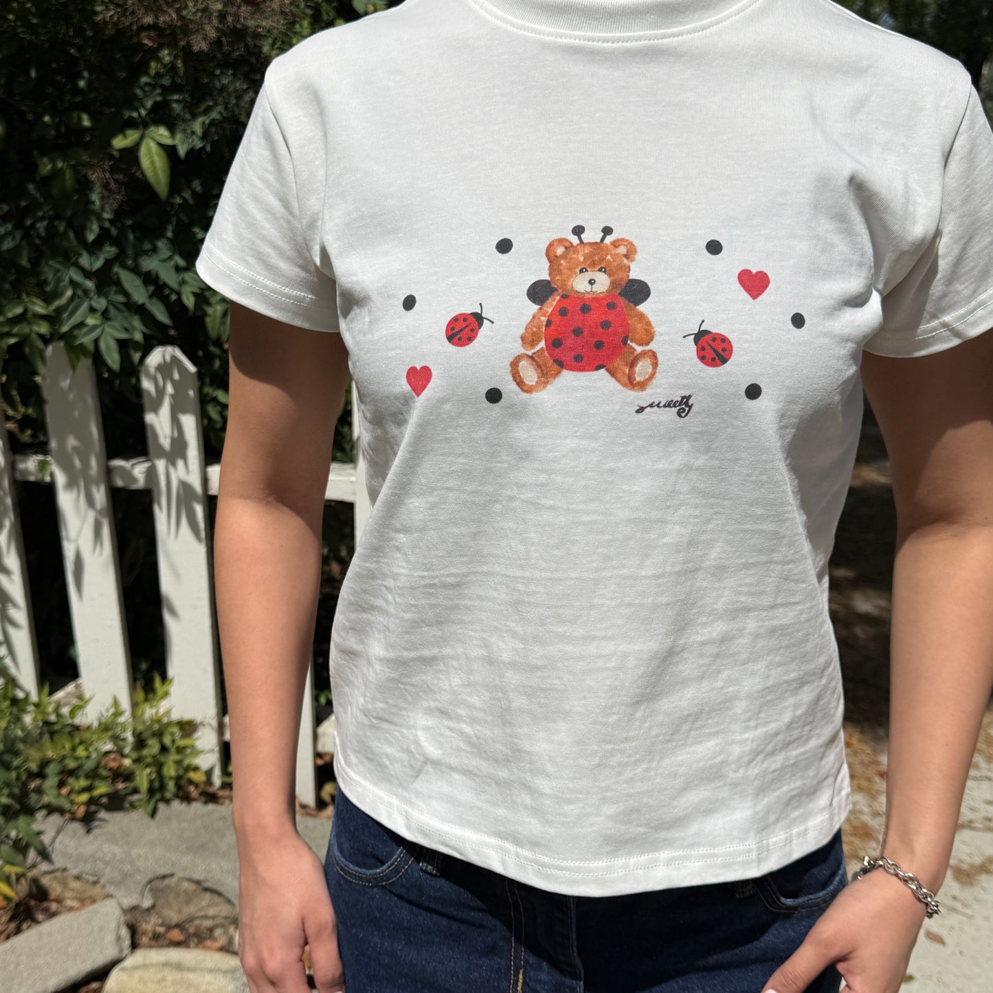 bear ladybug shirt
