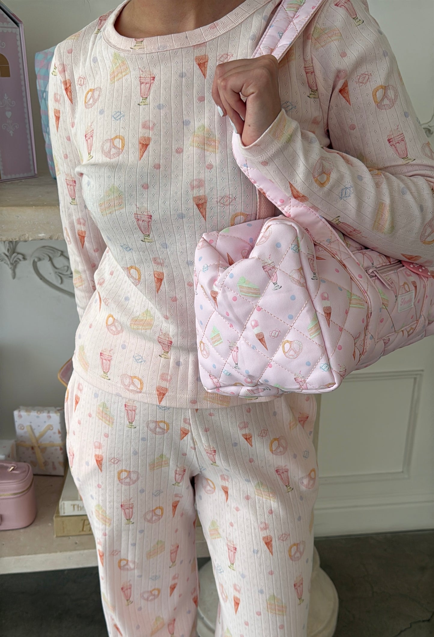 sweet desserts pajama set