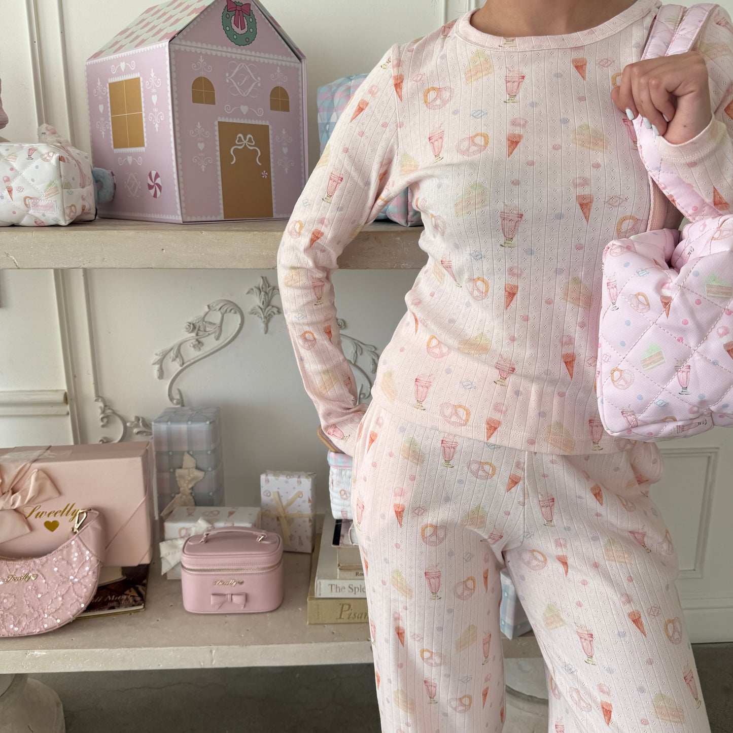 sweet desserts pajama set