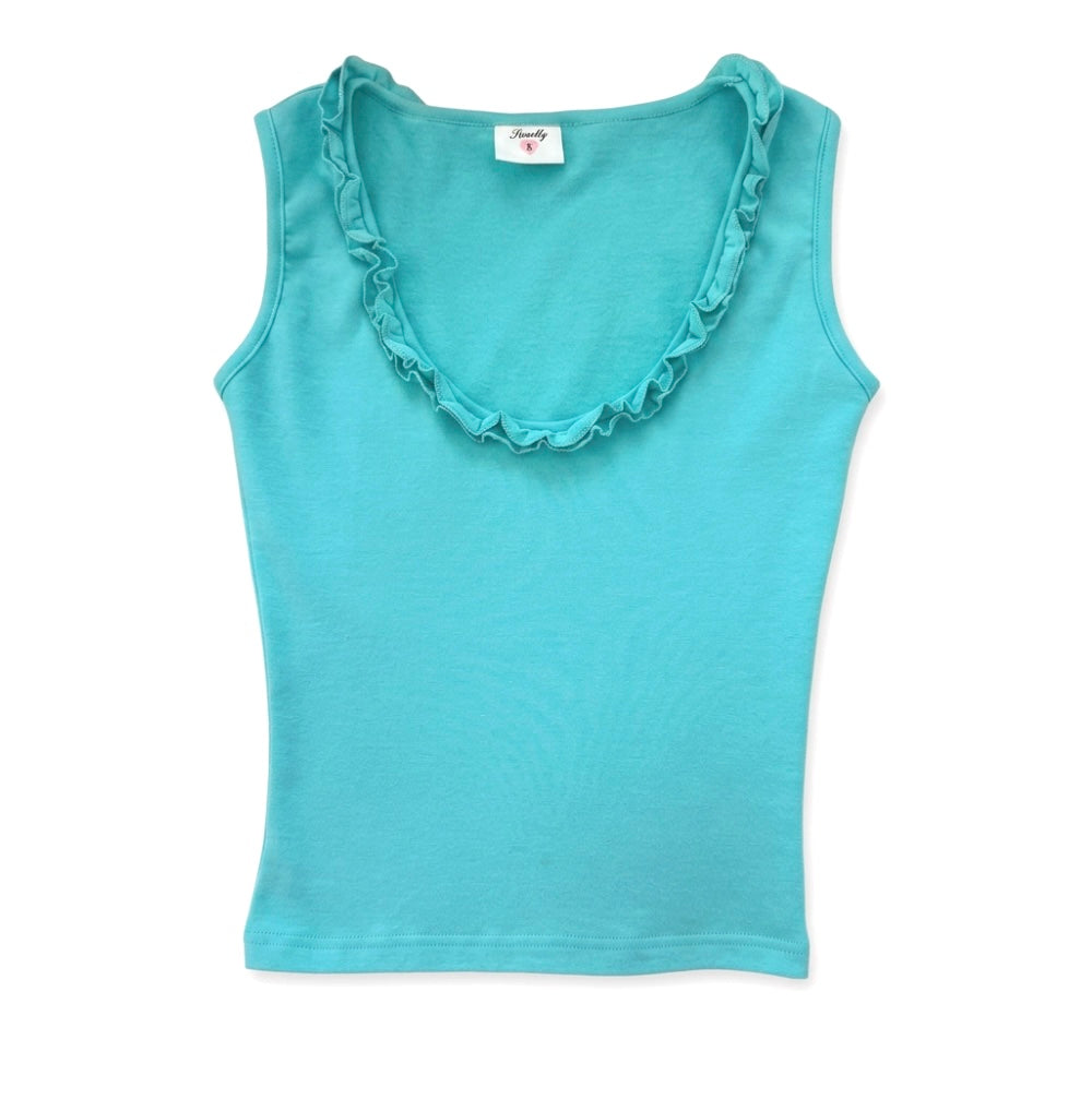 ruffle tank top
