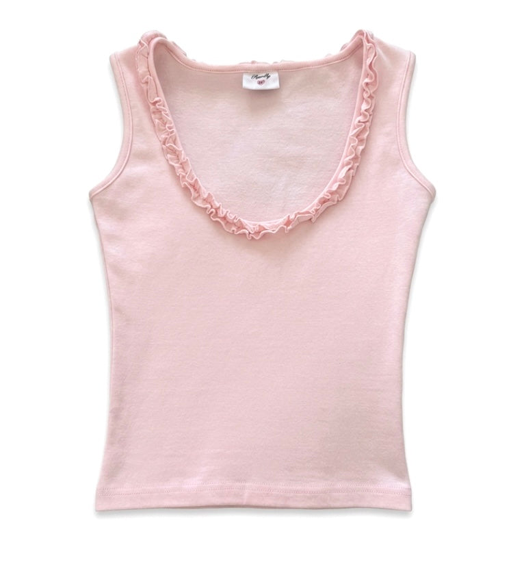 ruffle tank top